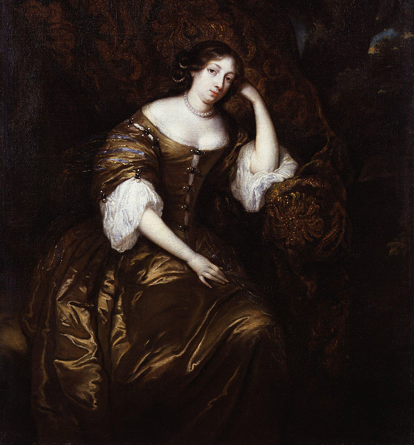 Image source: "Dorothy, Lady Temple by Gaspar Netscher" by Gaspar Netscher (died 1684) - National Portrait Gallery. Licensed under Public Domain via Wikimedia Commons 