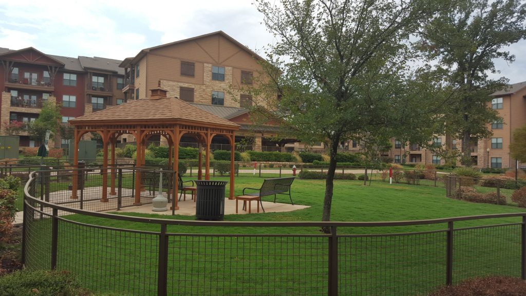 Watercrest at Bryan's dog park and trails. Image source: Watercrest at Bryan
