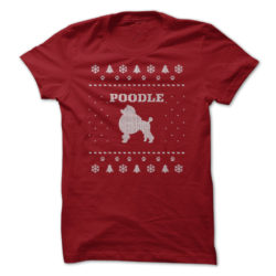 poodle christmas shirt