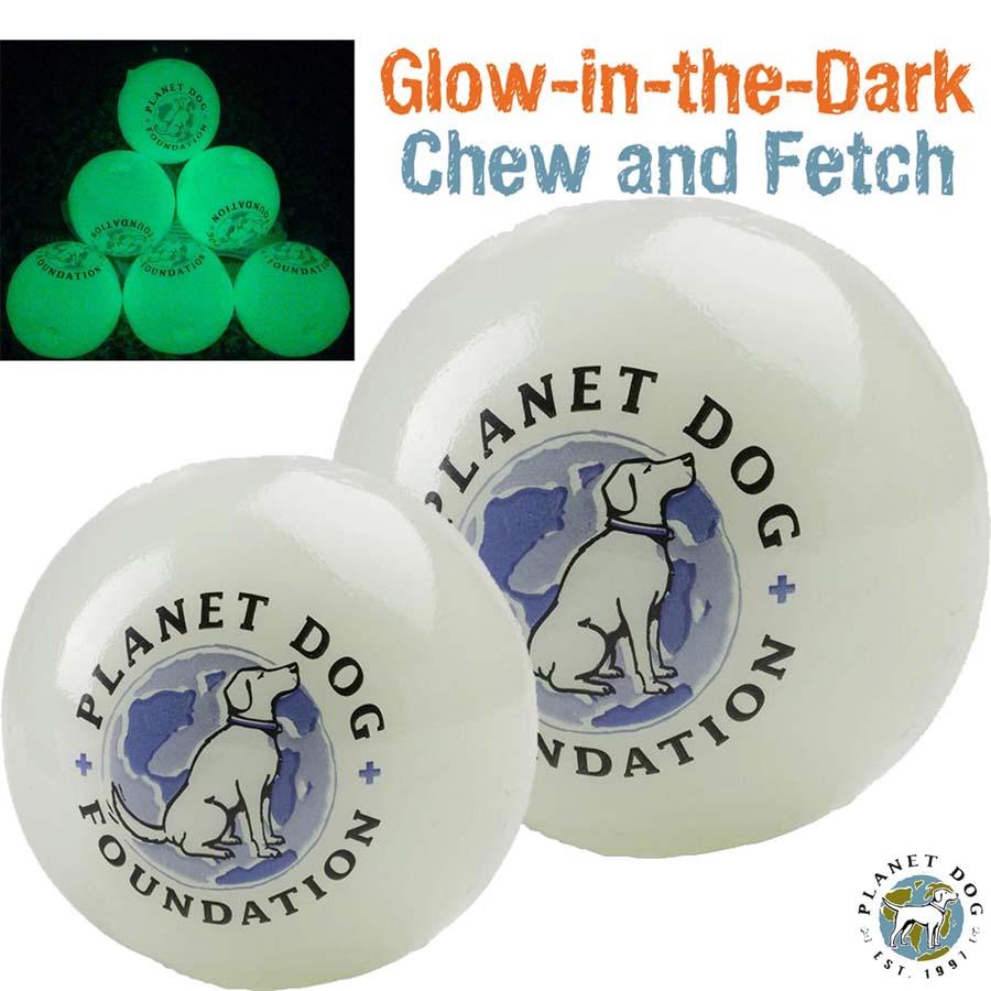 planet dog glow ball