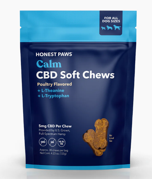 Honest Paws Calm CBD Soft Chews