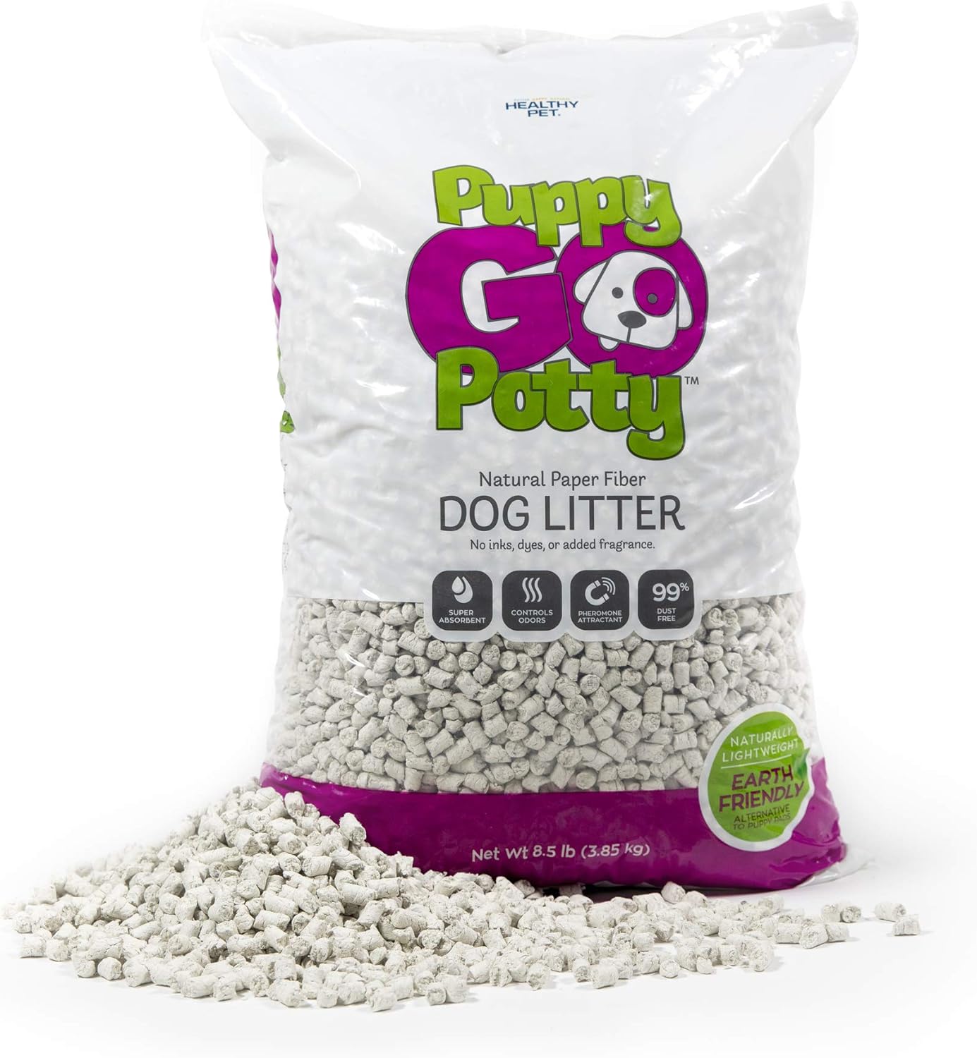 Puppy Go Potty Natural Paper Dog Litter