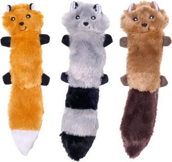 ZippyPaws Skinny Peltz No Stuffing Dog Toy