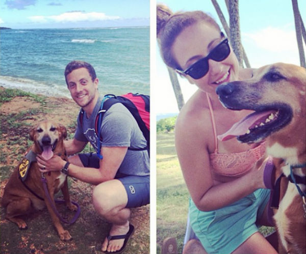 Crissy, Charlie and Big Z in Hawaii. Image source: Walkzee