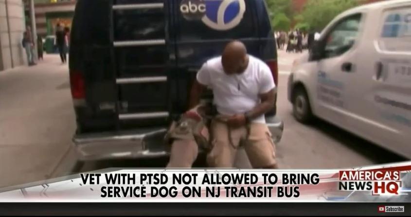 can dogs go on nj transit