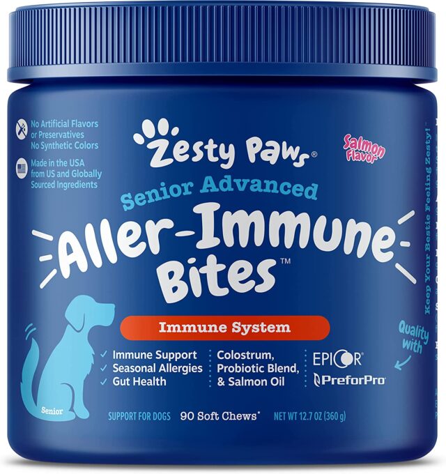 Zesty Paws Advanced Allergy Immune Supplement