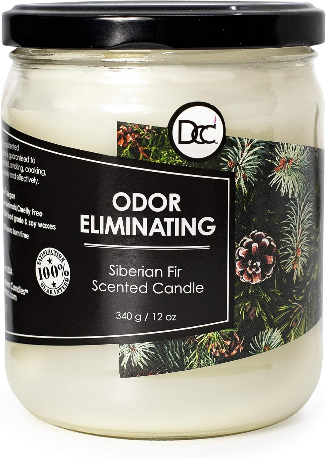 Diane’s Custom Candles Siberian Fir Odor Eliminating Highly Fragranced Candle