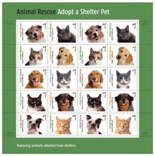 U.S. Postal Service Unveils New Pets Forever Postage Stamps