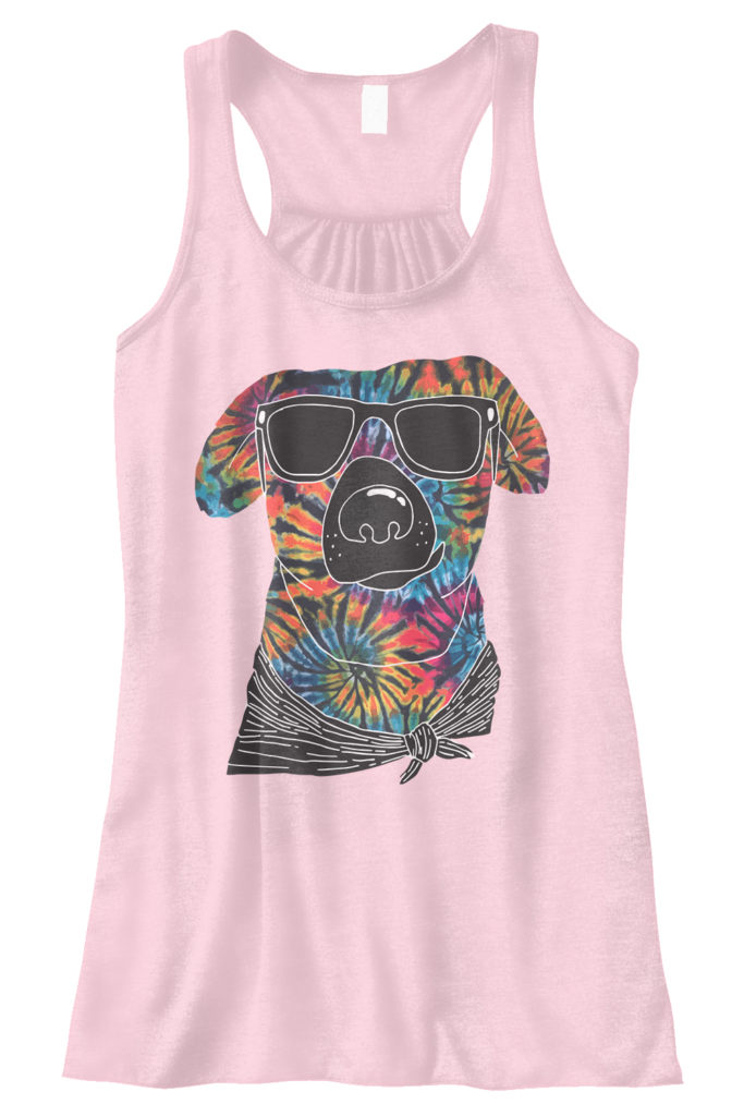 Tie Dye Dog Bella Fashion Tank – iHeartDogs.com