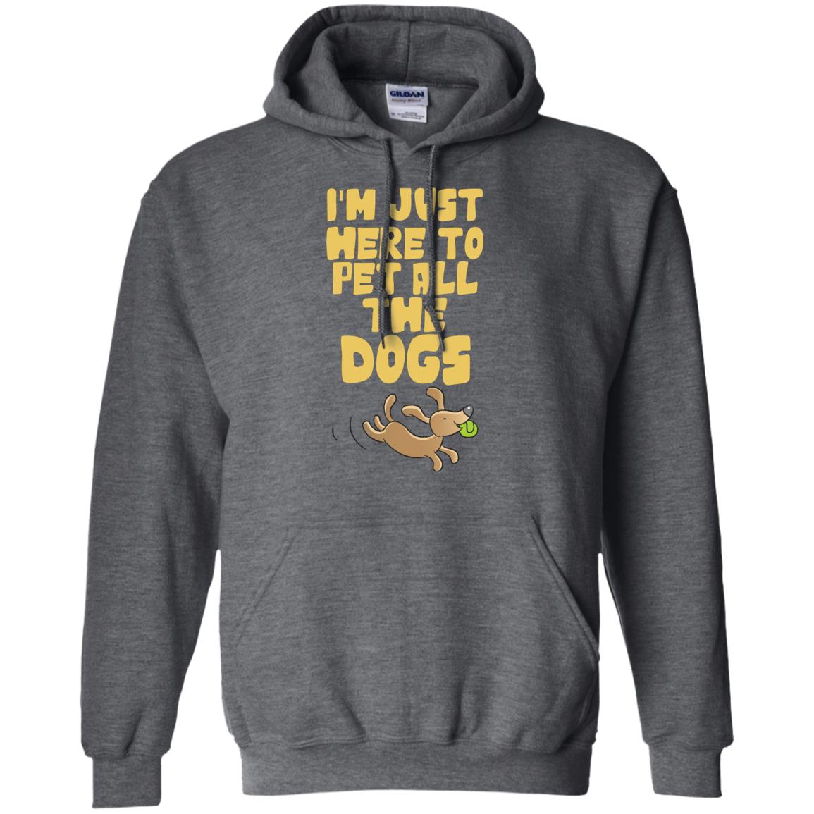 Pet All The Dogs Pullover Hoodie