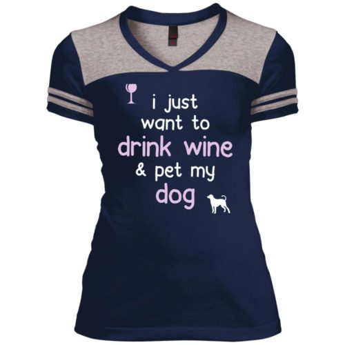 wine dog shirt