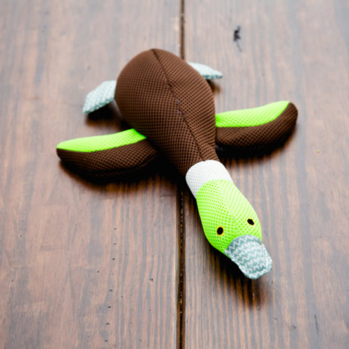 green duck plush