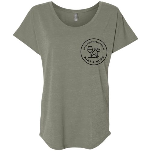 Sponsored By Wine & Dogs Slouchy Tee
