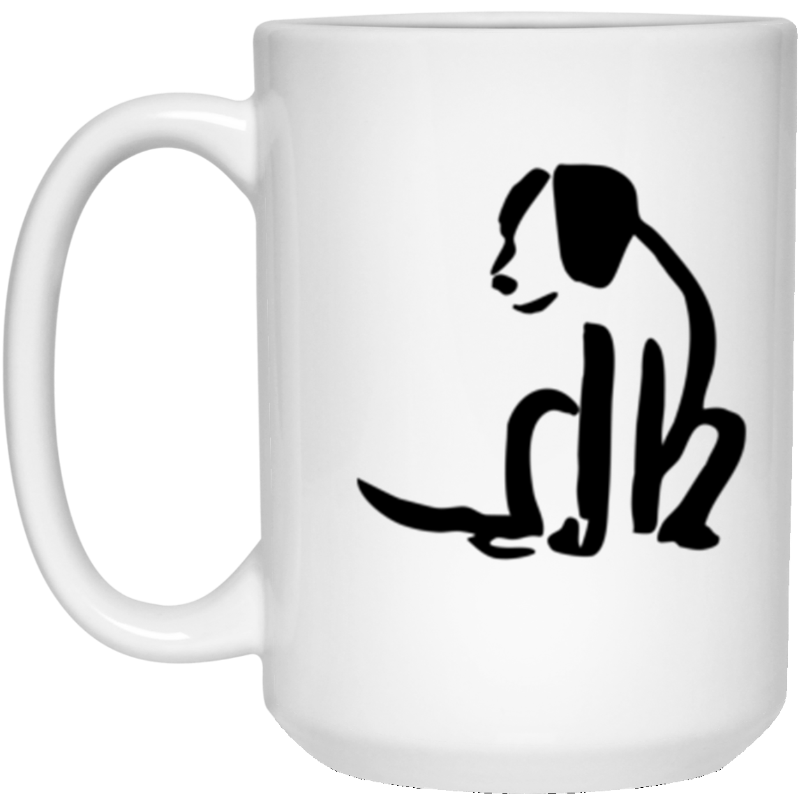 Chocolate Lab Dog Breed Traits Ceramic Stoneware 15 Ounce Mug Pet Gifts COMINHKPR73492 