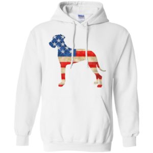 Vintage Great Dane USA Pullover Hoodie White