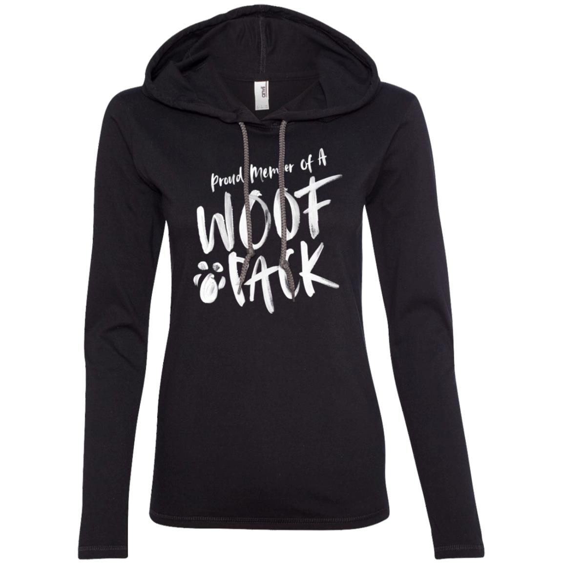 Woof Pack Fitted T-Shirt Hoodie