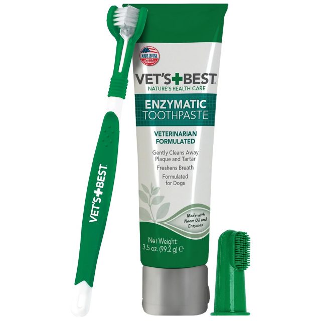 Vet's Best Toothbrush and Toothpaste Kit