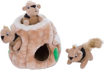 Outward Hound Hide-A-Squirrel Dog Toy