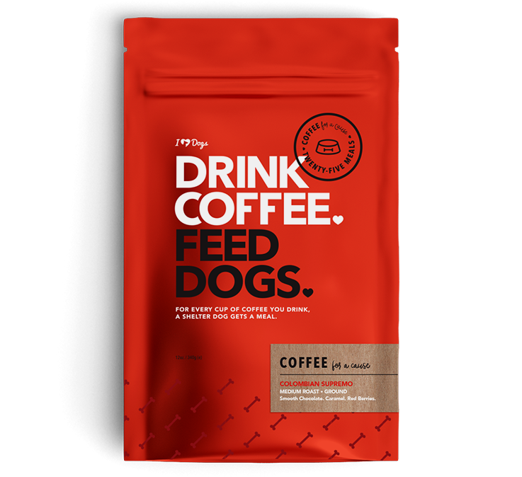Download Drink Coffee Feed Dogs | Every Cup Provides a Meal for a ...