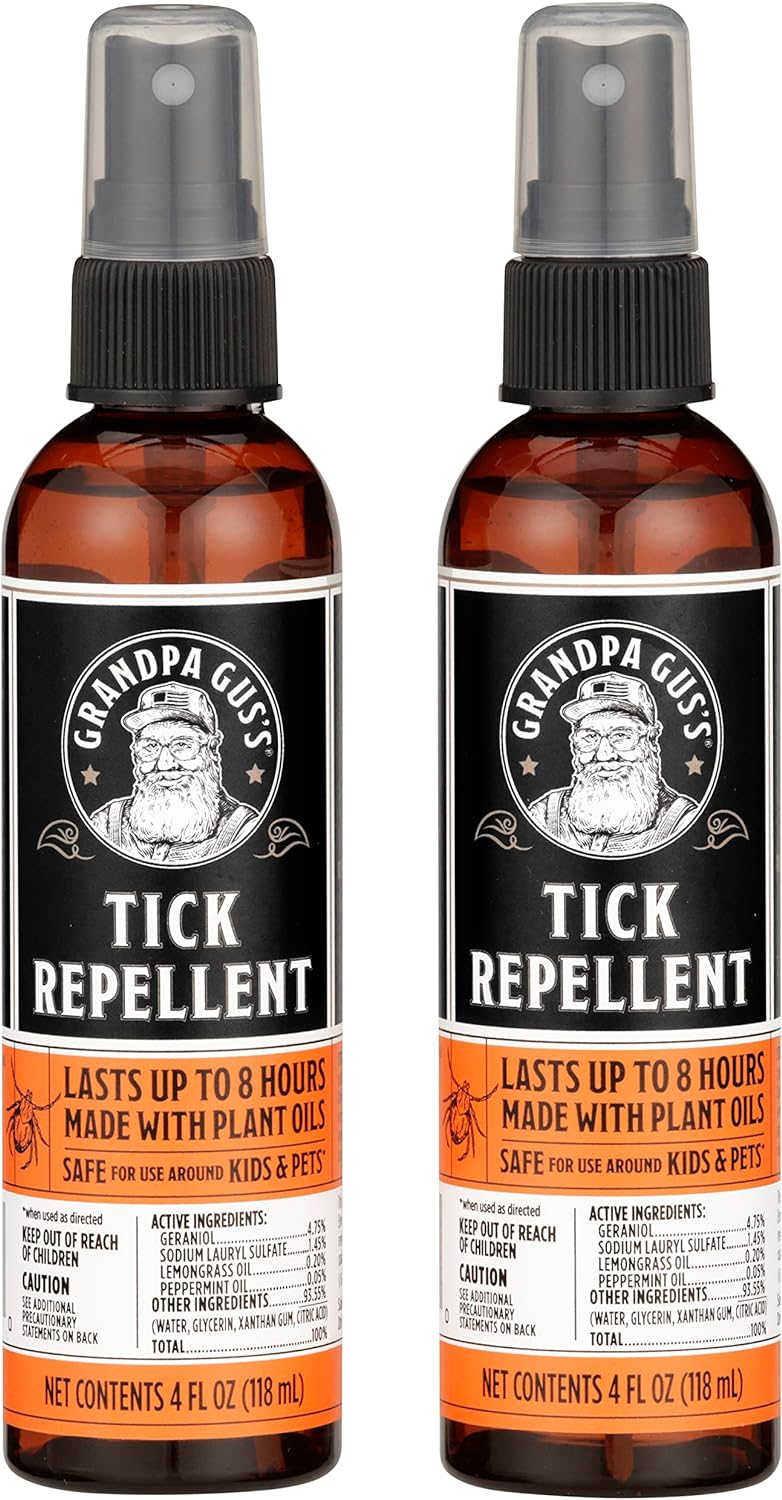 Grandpa Gus's Natural Tick Repellent Spray