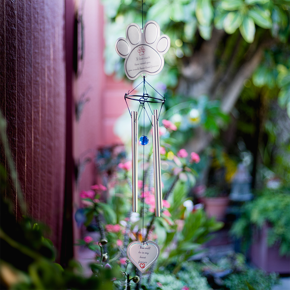 Image of Second Chance Movement &#x2122; If Love Could Have Saved You Memorial Wind Chime-Super Deal : $12.84