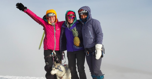 Loki summits Mt Rainier