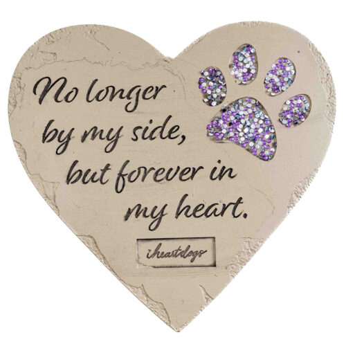 No Longer By My Side - Dog Memorial Garden Stone- Deal 45% OFF!