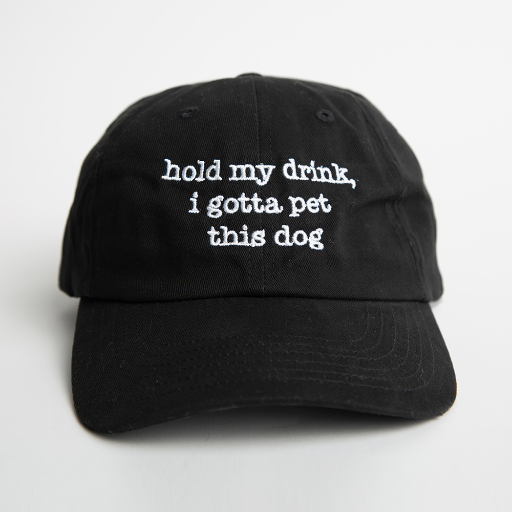 Image of Hold My Drink Dog Mom/Dad Hat- Deal 25% OFF!