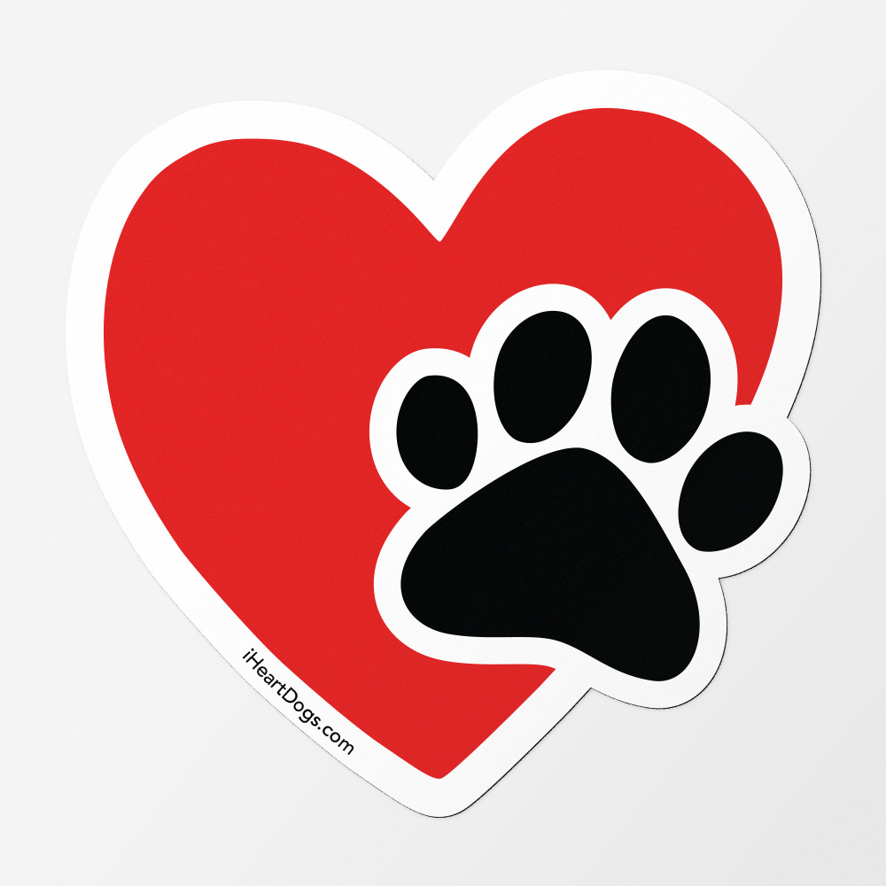Paws In My Heart Car Magnet ($9.99)