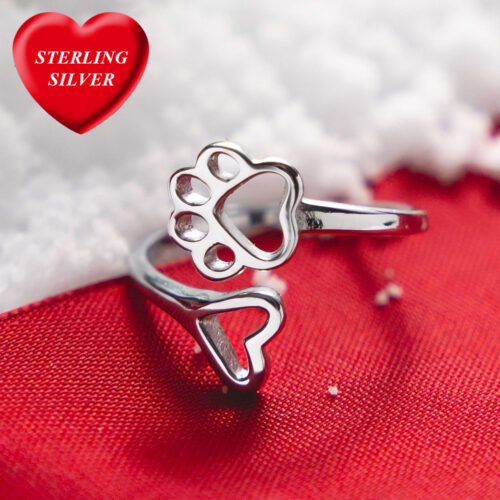 A Miracle Of Love “Shelter Dog Promise” Sterling Silver Ring (Feeds 30 Shelter Dogs)