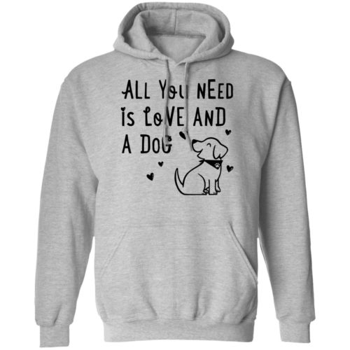 All You Need Is Love Hoodie Heather Grey