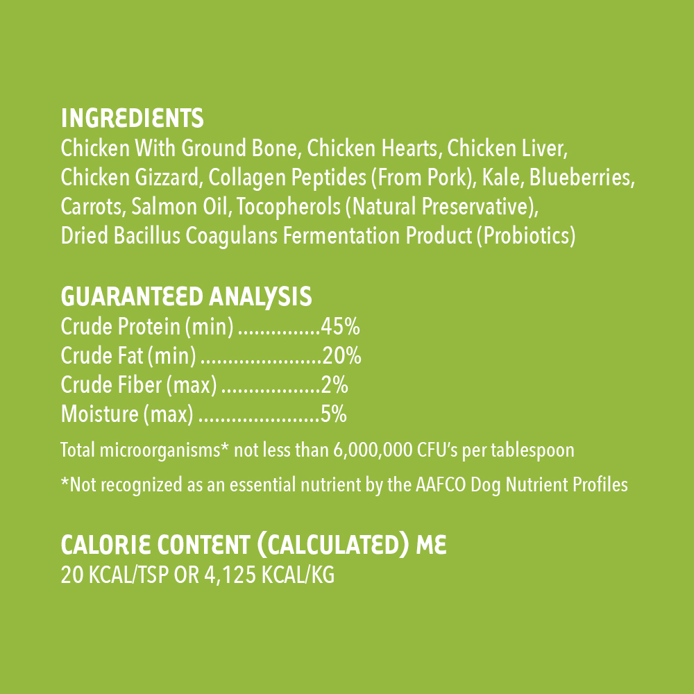 iHeartDogs Nutrition Boost Chicken Food Topper - 8 oz