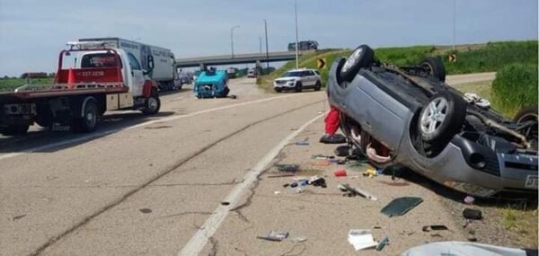 Rollover Car Crash