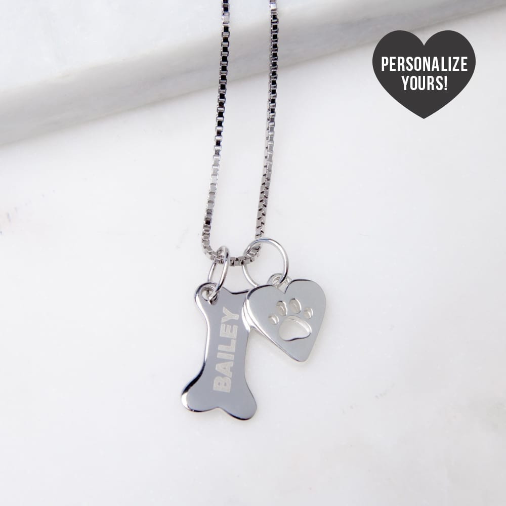 Personalized Sterling Silver Necklace 
