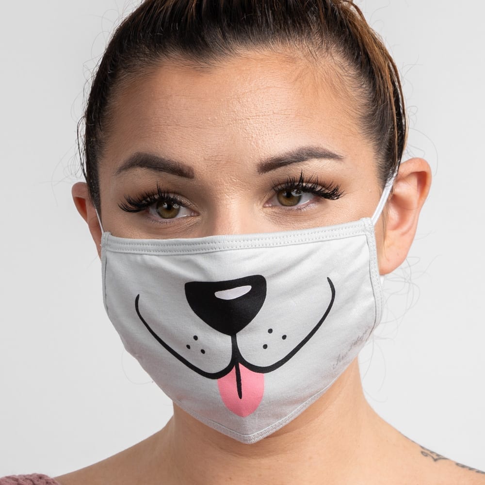 Puppy Face Protective Double Layer Protective Face Covering