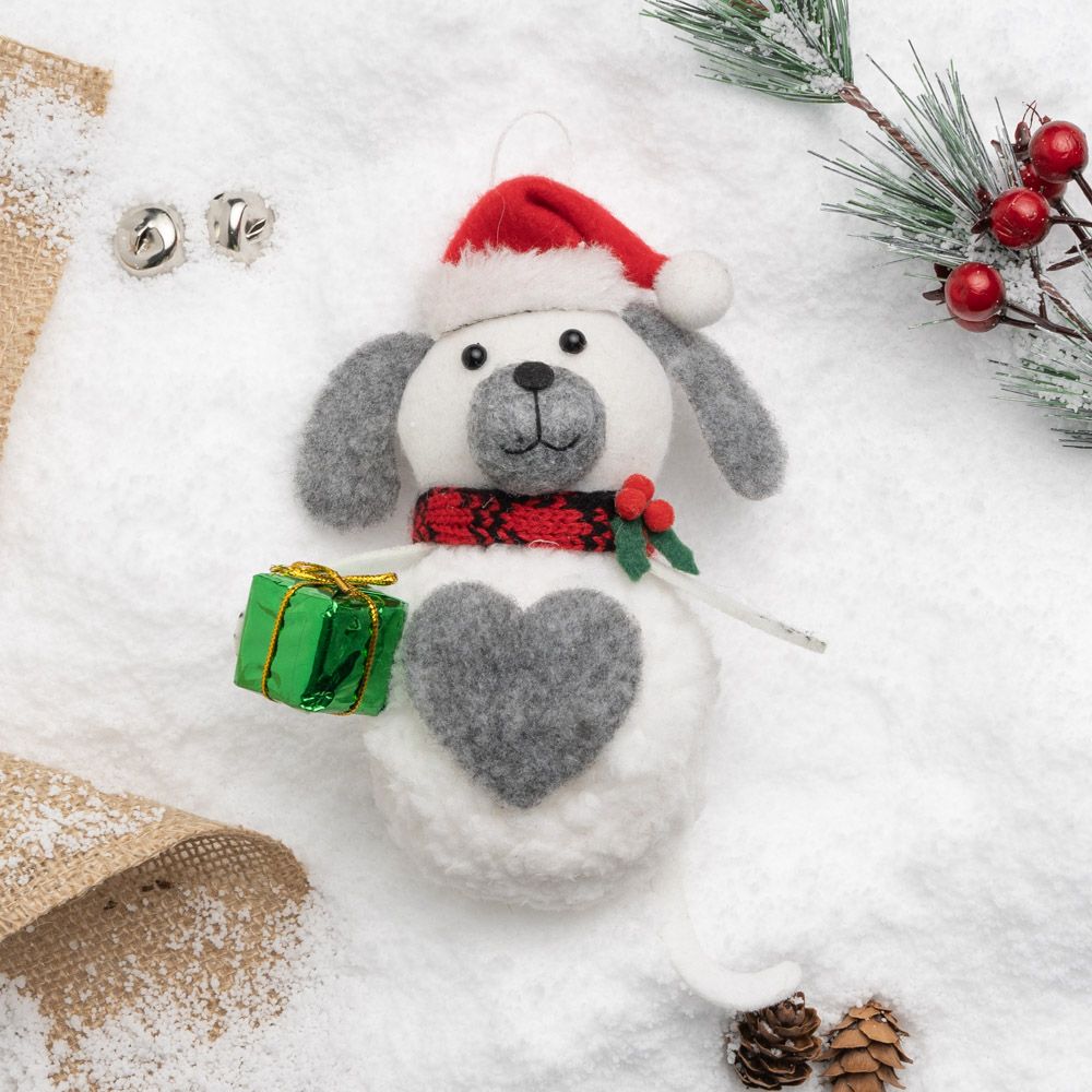 Image of Elfie The Rescue Dog Christmas Ornament- - Sneak Peak Special Offer 47% OFF!