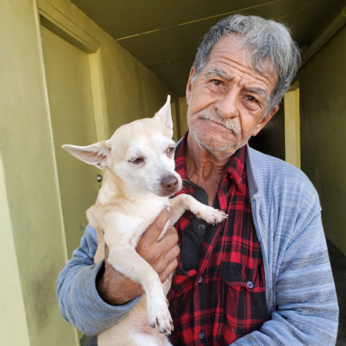 Homeless Man Finally Reunited With His Stolen Dog - iHeartDogs.com