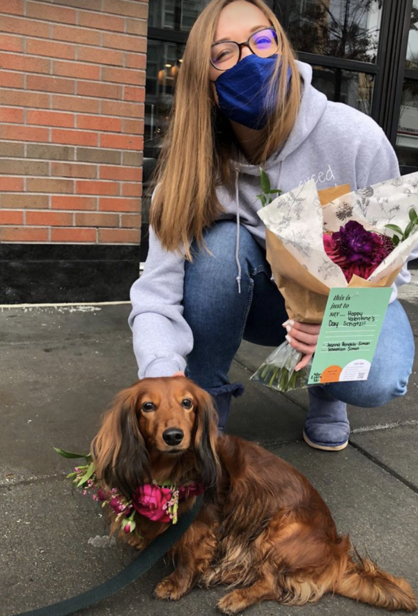 Rescue Dog Flower Delivery