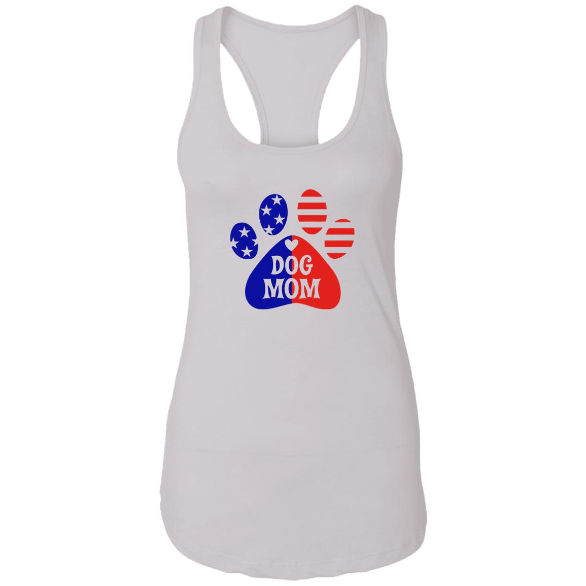 Dog Mom " Love American Style" 🇺🇲  Ideal Tank White