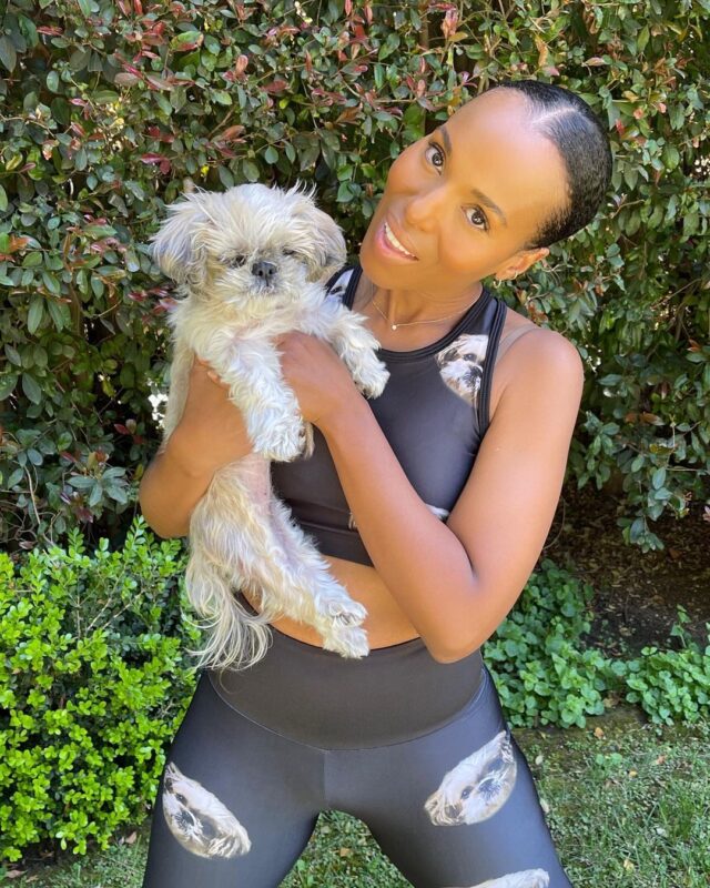 Kerry Washington Holding Shih Tzu