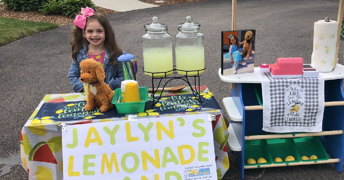 Six-Year-Old “Makes Lemonade Out Of Lemons” After Losing Best Friend