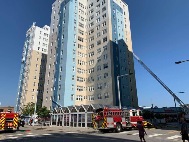 Fire on 15th Floor