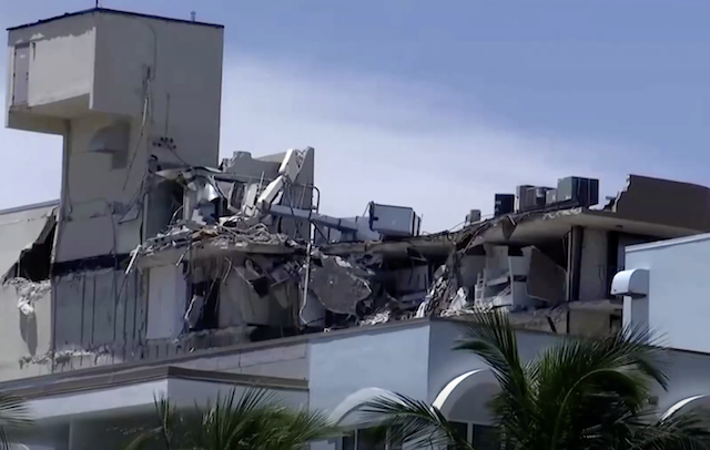 Rubble from Miami building collapse