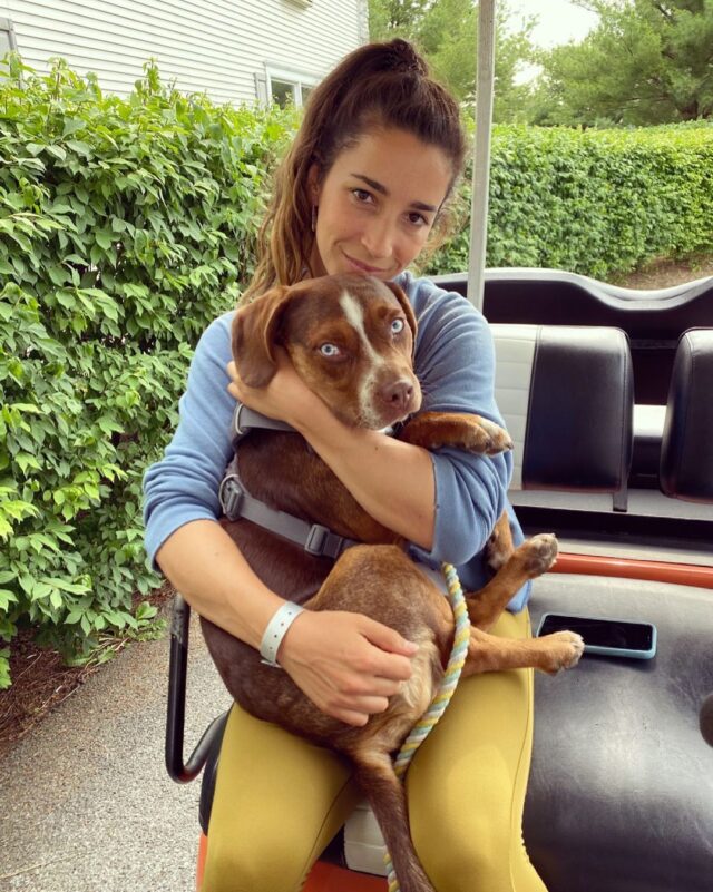 Aly Raisman and Mylo