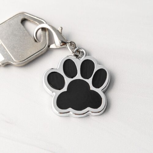 Charming Puppy Paw Print – Keychain