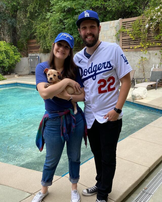 Couple adopts puppy