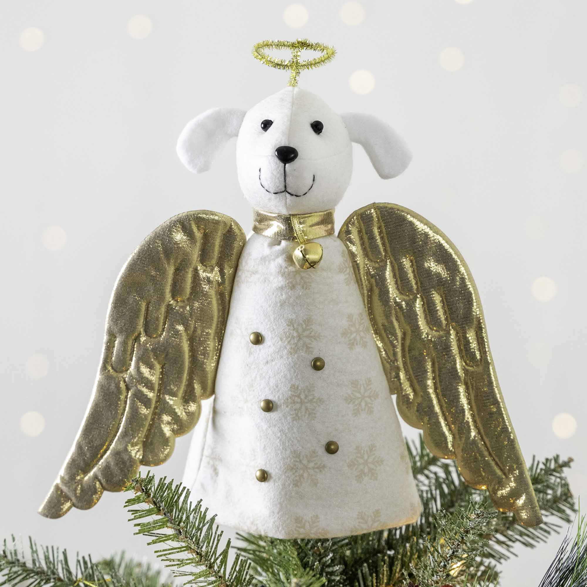 Small Angel POODLE CHOCOLATE Dog Breed Angel Christmas Holiday Ornament 