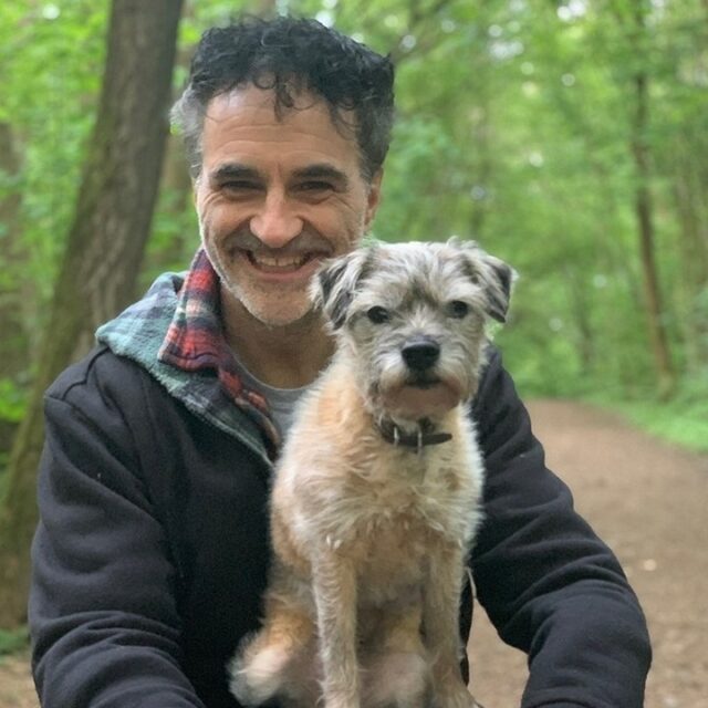 Noel Fitzpatrick with Dog