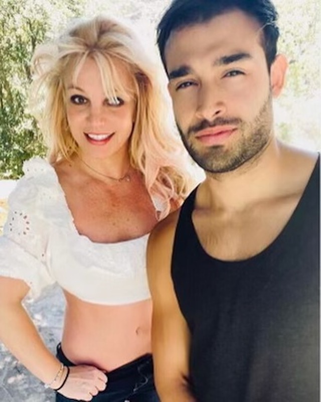 Britney Spears with Fiance