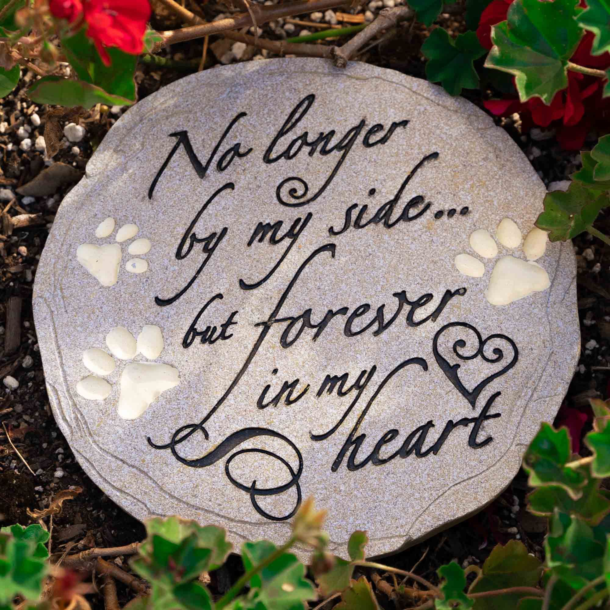 Image of No Longer By My Side ... But Forever In My Heart Garden Stone